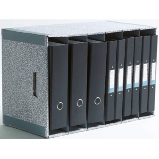Fellowes Grey White Archive Box 6 Compartments H375mm x W285mm x D95mm W285mm