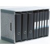 Fellowes Grey White Archive Box 6 Compartments H375mm x W285mm x D95mm W285mm