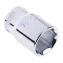 Bahco 1/4 in Drive 1/2 in 6 Point Square Socket 24.7mm Overall Length 6700SZ-1/2