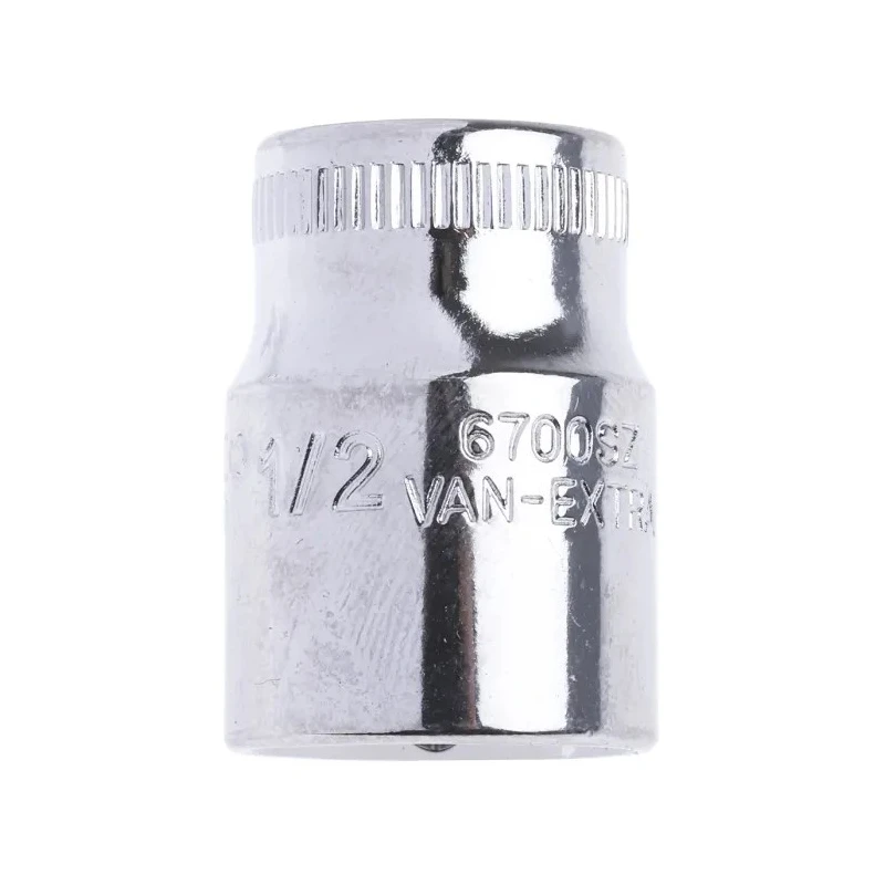 Bahco 1/4 in Drive 1/2 in 6 Point Square Socket 24.7mm Overall Length 6700SZ-1/2