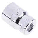 Bahco 1/4 in Drive 1/2 in 6 Point Square Socket 24.7mm Overall Length 6700SZ-1/2
