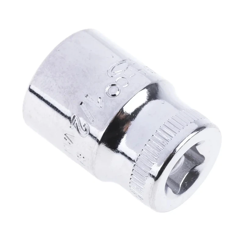 Bahco 1/4 in Drive 1/2 in 6 Point Square Socket 24.7mm Overall Length 6700SZ-1/2