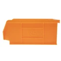 RS PRO Polypropylene Storage Bin, 167 mm x 101 mm x 76 mm, Orange 469-6784