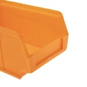 RS PRO Polypropylene Storage Bin, 167 mm x 101 mm x 76 mm, Orange 469-6784