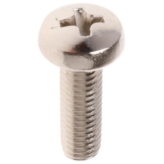 RS PRO Pozidriv Pan Brass Machine Screw 16 mm M5 483-0265