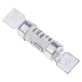 RS PRO 32A British Standard HRC Fuse F1 Blade Type 550V AC Overall Length 58.5mm 521-2955