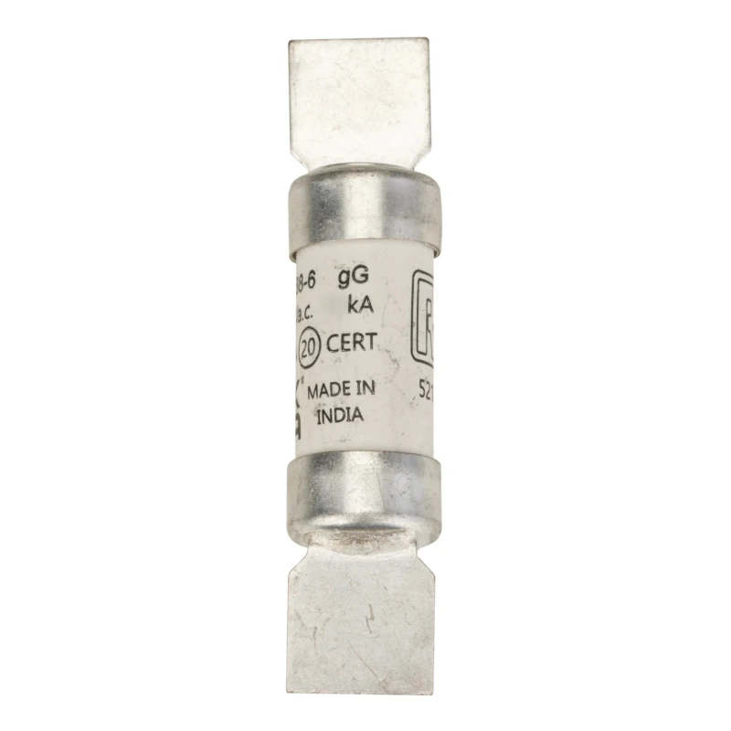 RS PRO 6A British Standard HRC Fuse F1 550V AC Current Limiting Blade Tag 58.5mm 521-2905