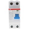 ABB Residual Current Circuit Breaker, 63A, 2-Pole, 300 mA Trip Sensitivity, Type AC, 400V AC 2CSF202001R3630 F202 AC-63/0,3