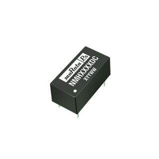 Murata Power Solutions 2W DIP Dual Output Unregulated Isolated DC-DC Converter 12 V dc, -12 V dc, 83 mA Output NMH0512DC