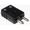RS PRO Thermocouple Connector for Use with Type J Thermocouple, RoHS Compliant, Operating Temperature +200°C 547-7613