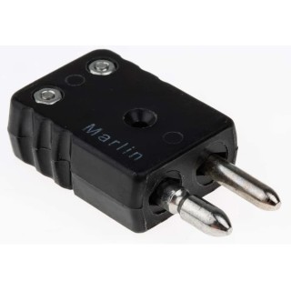 RS PRO Thermocouple Connector for Use with Type J Thermocouple, RoHS Compliant, Operating Temperature +200°C 547-7613