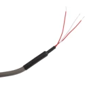 Correge PT100 RTD Sensor 6 mm Diameter, 300 mm Length, 3 Wire, Class B Accuracy, 250 °C Max Temperature 