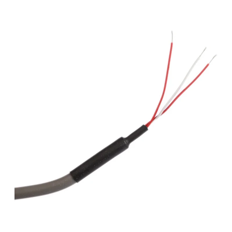Correge PT100 RTD Sensor 6 mm Diameter, 300 mm Length, 3 Wire, Class B Accuracy, 250 °C Max Temperature 