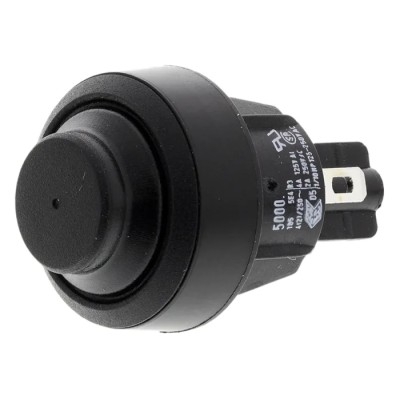 APEM 5000 Series Push Button Switch Momentary Panel Mount 16 mm Cutout SPST IP40 IP54 250 V ac 5000.0501