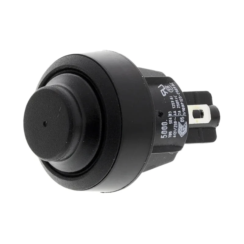 APEM 5000 Series Push Button Switch Momentary Panel Mount 16 mm Cutout SPST IP40 IP54 250 V ac 5000.0501