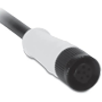 Bernstein AG 6 Way M12 Sensor Actuator Cable 25V Polyvinyl Chloride Jacket Black IP68 3251006292