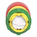 Schneider Electric Emergency Stop Push Button Panel Mount 22 mm Cutout IP66 IP69K IP67 Red Mushroom Head ZB5AS834