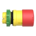 Schneider Electric Emergency Stop Push Button Panel Mount 22 mm Cutout IP66 IP69K IP67 Red Mushroom Head ZB5AS834