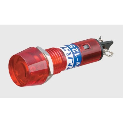 Sato Parts Red Indicator Lamp Solder Tabs Base BN-5701-1-R