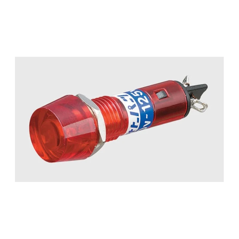 Sato Parts Red Indicator Lamp Solder Tabs Base BN-5701-1-R