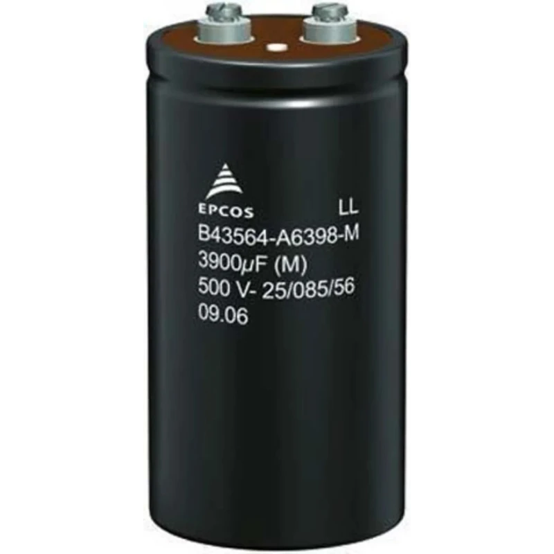 TDK Aluminium Cylindrical Can Capacitor 0.15F 16V DC Screw Terminal Polar B41456B4150M600