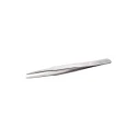 ideal-tek 120mm Stainless Steel Flat Round Tweezer 2A.SA