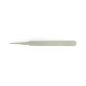 ideal-tek 120mm Stainless Steel Flat Round Tweezer 2A.SA