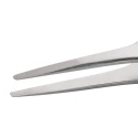 ideal-tek 120mm Stainless Steel Flat Round Tweezer 2A.SA