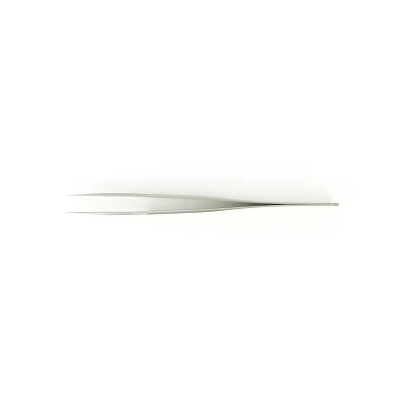 ideal-tek 120mm Stainless Steel Flat Round Tweezer 2A.SA