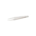 ideal-tek 115mm Plastic Straight Round Very Fine Flat Tweezer 702A.DG.ITR