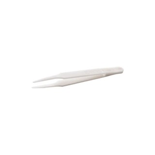 ideal-tek 115mm Plastic Straight Round Very Fine Flat Tweezer 702A.DG.ITR