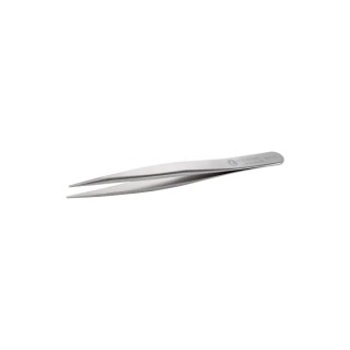 ideal-tek 120mm Stainless Steel Flat, Round Tweezer 00.SA