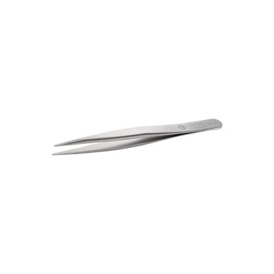 ideal-tek 120mm Stainless Steel Flat, Round Tweezer 00.SA