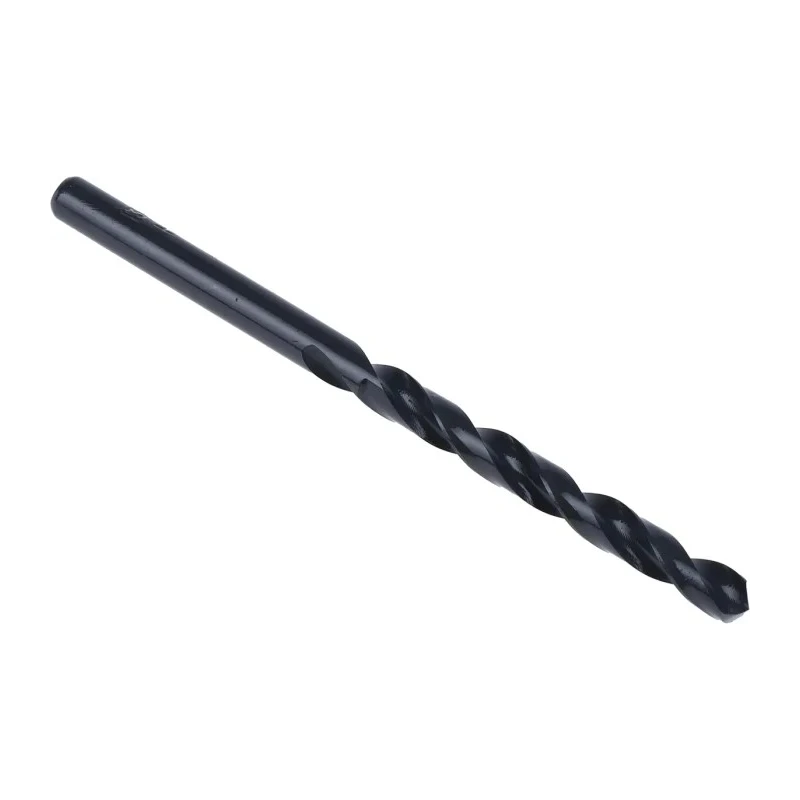 RS PRO High Speed Steel Drill Bit 5.18 mm Diameter, 86 mm Overall Length, Cylindrical Shank, 4 Flutes, Black Finish 668-0968