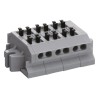 Sato Parts Non-Fused Terminal Block 10-Way 16, 26AWG Wire 10A Screwless 300V ML-1700-B-10P