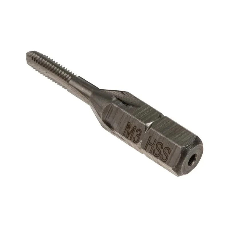RS PRO High Speed Steel Hand Threading Tap, M3 Metric Standard, Hexagon Drive, 32.5mm Length 669-9372