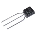 onsemi Bipolar Transistor, NPN, 100 mA, 45 V, 3-Pin TO-92 Package BC547BTA