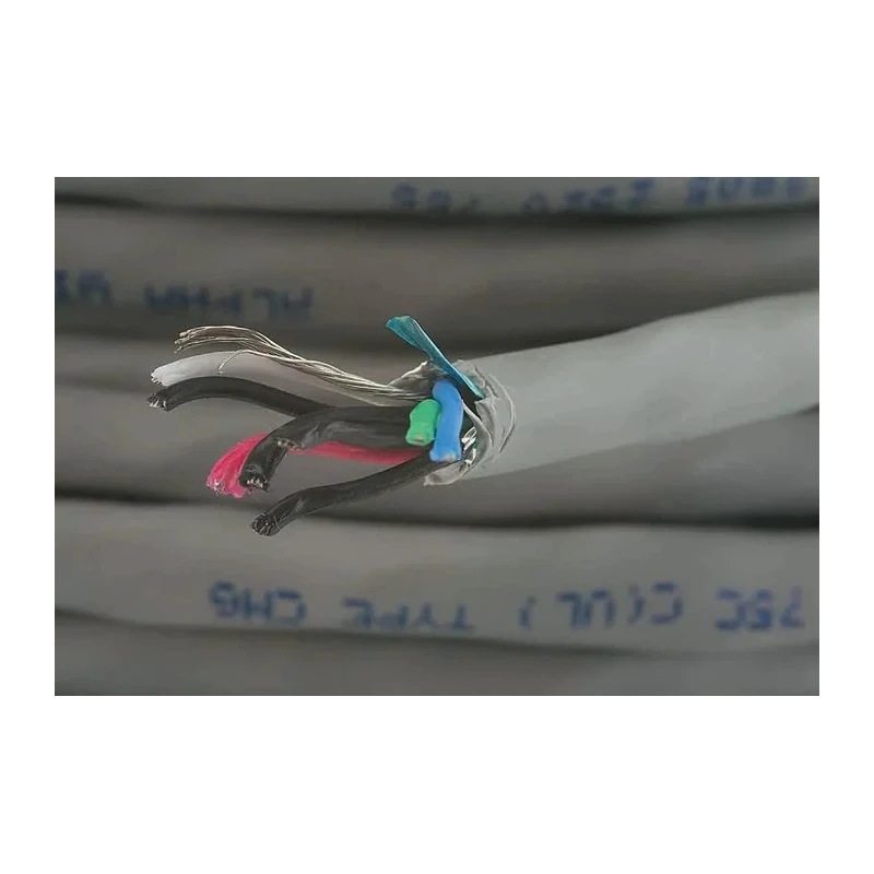 Alpha Wire Alpha Essentials LSZH Communication & Control Series Data Cable 4 Pairs 8 Cores 0.22 mm² 30 m Grey 5474L SL005