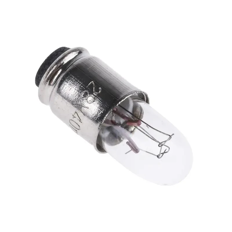 RS PRO Indicator Light Clear Tubular S6S Lamp 28V 40mA 4000h Lifespan T1 3/4 655-9621