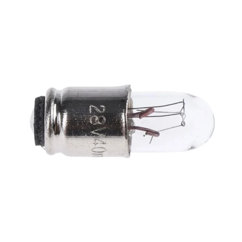 RS PRO Indicator Light Clear Tubular S6S Lamp 28V 40mA 4000h Lifespan T1 3/4 655-9621