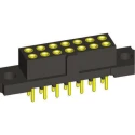 HARWIN M80 Series Straight Through Hole 10-Contact, 2 Row, 2 mm Pitch PCB Socket M80-4101042