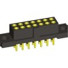 HARWIN M80 Series Straight Through Hole 10-Contact, 2 Row, 2 mm Pitch PCB Socket M80-4101042