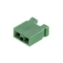 TE Connectivity AMPMODU MOD IV Shunt Straight Female Green Open Top 2 Way 1 Row 2.54 mm Pitch 142270-5