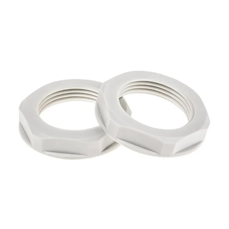 Legrand Fibreglass Reinforced Polyamide Cable Gland Locknut Grey, M25 Thread, IP55 386884