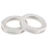 Legrand Fibreglass Reinforced Polyamide Cable Gland Locknut Grey, M25 Thread, IP55 386884