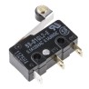 Omron Roller Lever Micro Switch, Solder Terminal, 100mA, 30 V DC, SPDT, IP40 SS-01GL2-E
