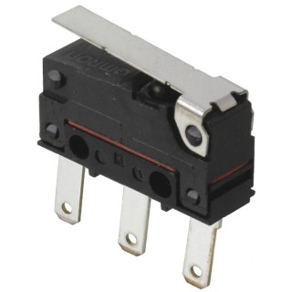 Omron Sealed Subminiature Hinge Lever Micro Switch Tab Terminal 2A 30 V dc IP67 D2SW-P2L1T