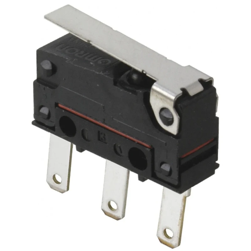 Omron Sealed Subminiature Hinge Lever Micro Switch Tab Terminal 2A 30 V dc IP67 D2SW-P2L1T