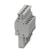 Phoenix Contact UPBV 2.5/6 Series Pluggable Terminal Block Distribution Unit 24A Grey Polyamide 3045444