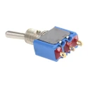 APEM Toggle Switch Panel Mount On-On SPST Solder Lug Terminal 24 V dc 250 V ac 5636CDB